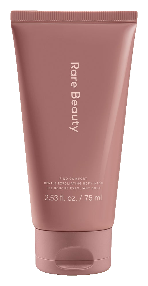 Rare Beauty Exfoliating Body Wash Travel Size body wash tube