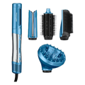 BaBylissPRO Nano Titanium Style/Switch handle with smoother, round brush, paddle brush and diffuser attachments