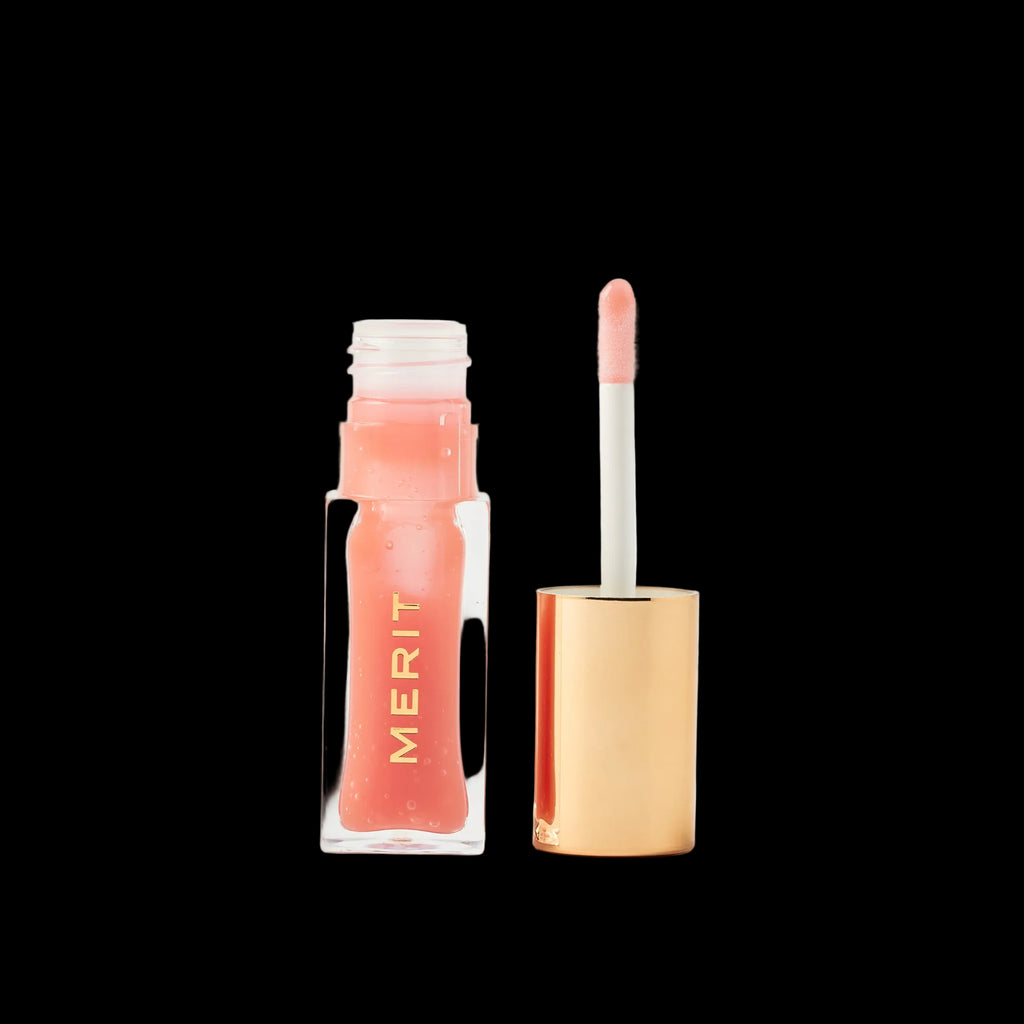 Merit lip oil; shade Jete (full size)