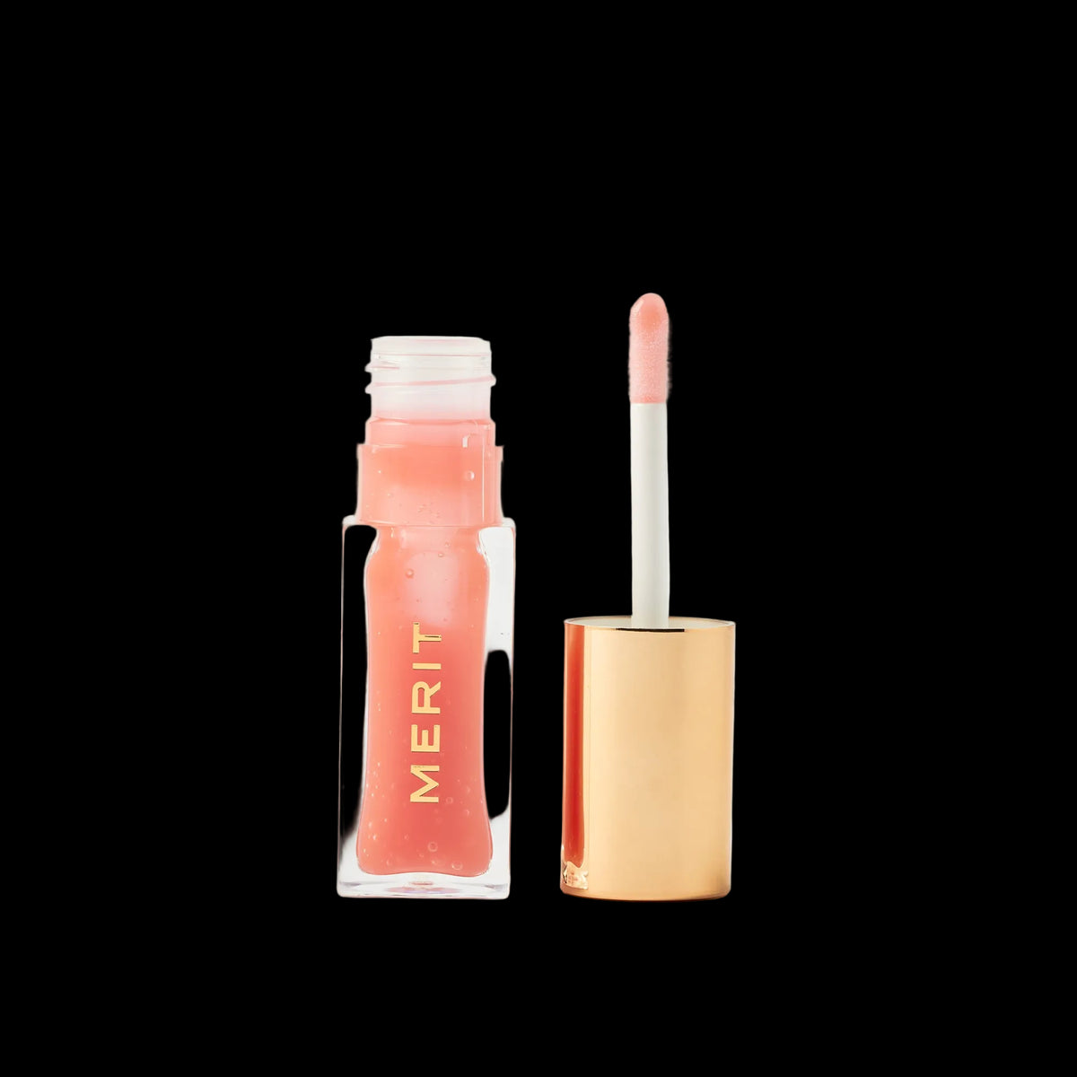Merit lip oil; shade Jete (full size)
